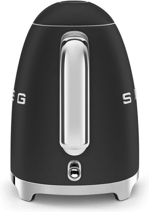 Smeg - 1.7 L 50's Style Kettle with 3D Logo Matte Black - KLF03BLMUS