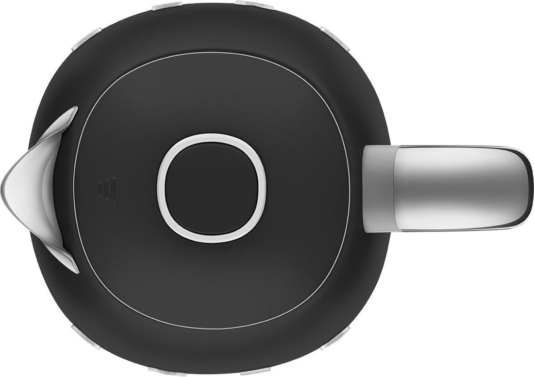 Smeg - 1.7 L 50's Style Kettle with 3D Logo Matte Black - KLF03BLMUS