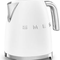 Smeg - 1.7 L 50's Style Kettle with 3D Logo Matte White - KLF03WHMUS