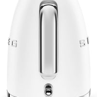 Smeg - 1.7 L 50's Style Kettle with 3D Logo Matte White - KLF03WHMUS