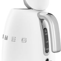 Smeg - 1.7 L 50's Style Kettle with 3D Logo Matte White - KLF03WHMUS