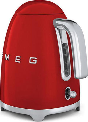 Smeg - 1.7 L 50's Style Kettle with 3D Logo Red - KLF03RDUS