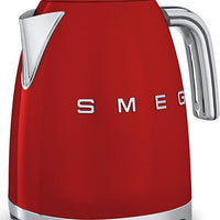 Smeg - 1.7 L 50's Style Kettle with 3D Logo Red - KLF03RDUS