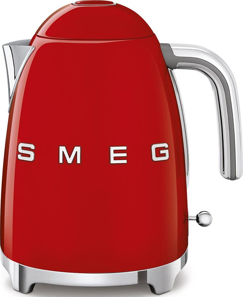 Smeg - 1.7 L 50's Style Kettle with 3D Logo Red - KLF03RDUS