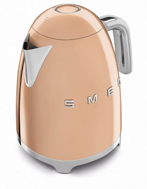 Smeg - 1.7 L 50's Style Kettle with 3D Logo Rose Gold - KLF03RGUS
