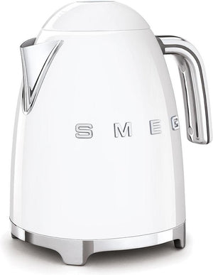Smeg - 1.7 L 50's Style Kettle with 3D Logo White - KLF03WHUS