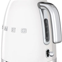 Smeg - 1.7 L 50's Style Kettle with 3D Logo White - KLF03WHUS