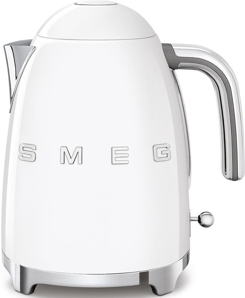 Smeg - 1.7 L 50's Style Kettle with 3D Logo White - KLF03WHUS
