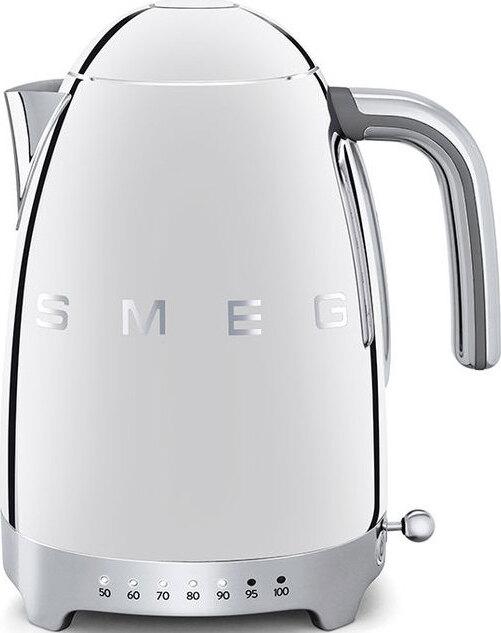Smeg - 1.7 L 50's Style Variable Temperature Kettle with 3D Logo Chrome - KLF04SSUS
