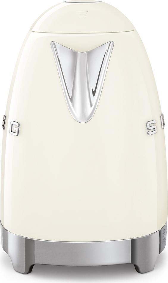 Smeg - 1.7 L 50's Style Variable Temperature Kettle with 3D Logo Cream - KLF04CRUS