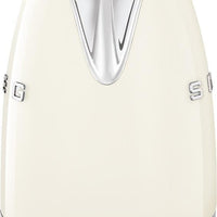 Smeg - 1.7 L 50's Style Variable Temperature Kettle with 3D Logo Cream - KLF04CRUS