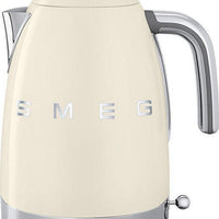 Smeg - 1.7 L 50's Style Variable Temperature Kettle with 3D Logo Cream - KLF04CRUS