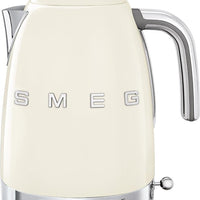 Smeg - 1.7 L 50's Style Variable Temperature Kettle with 3D Logo Cream - KLF04CRUS