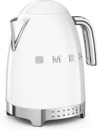 Smeg - 1.7 L 50's Style Variable Temperature Kettle with 3D Logo White - KLF04WHUS