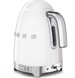 Smeg - 1.7 L 50's Style Variable Temperature Kettle with 3D Logo White - KLF04WHUS