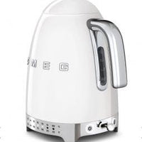 Smeg - 1.7 L 50's Style Variable Temperature Kettle with 3D Logo White - KLF04WHUS