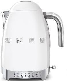 Smeg - 1.7 L 50's Style Variable Temperature Kettle with 3D Logo White - KLF04WHUS