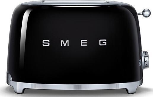 Smeg - 2 Slice 50's Style Toaster Black - TSF01BLUS