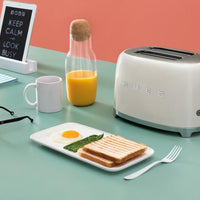 Smeg - 2 Slice 50's Style Toaster Cream - TSF01CRUS