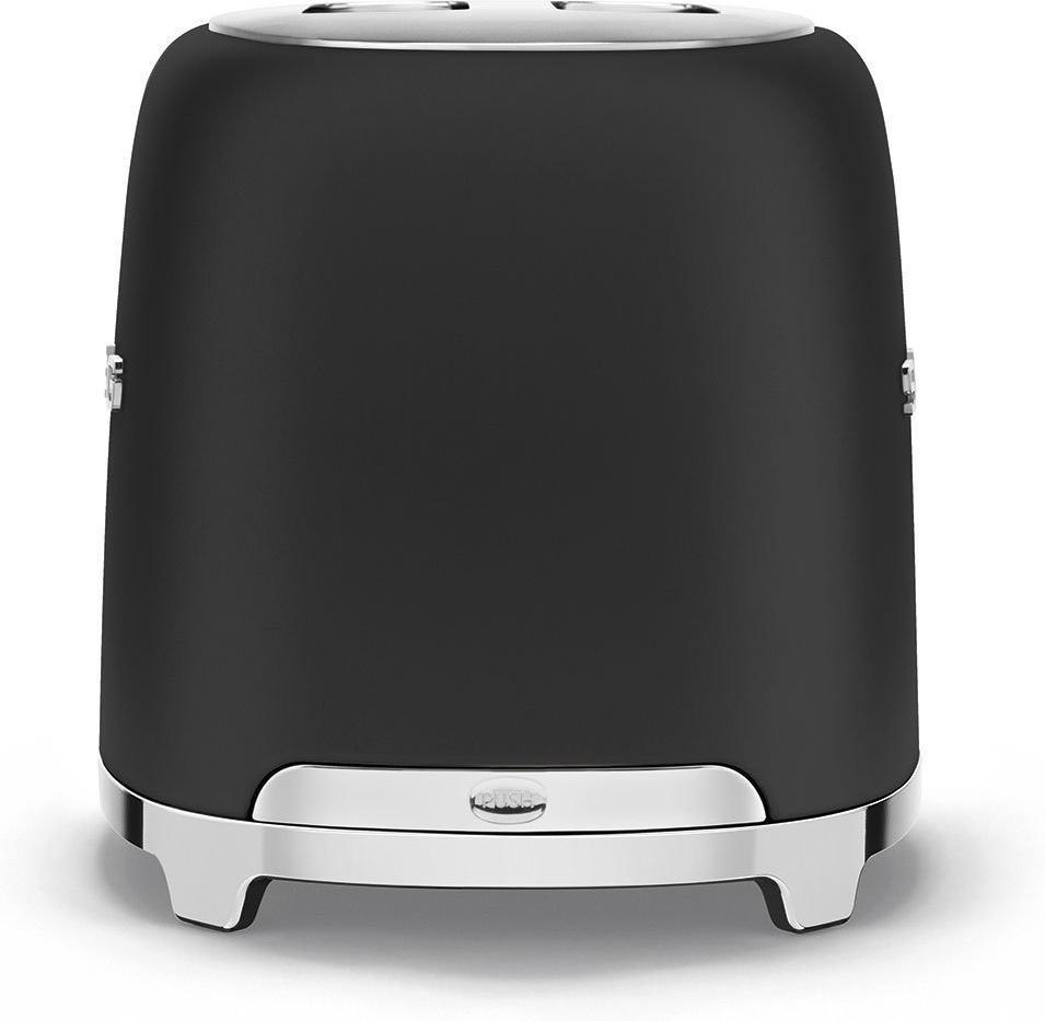 Smeg - 2 Slice 50's Style Toaster Matte Black - TSF01BLMUS
