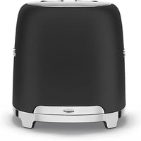 Smeg - 2 Slice 50's Style Toaster Matte Black - TSF01BLMUS