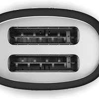 Smeg - 2 Slice 50's Style Toaster Matte Black - TSF01BLMUS