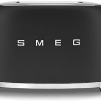 Smeg - 2 Slice 50's Style Toaster Matte Black - TSF01BLMUS