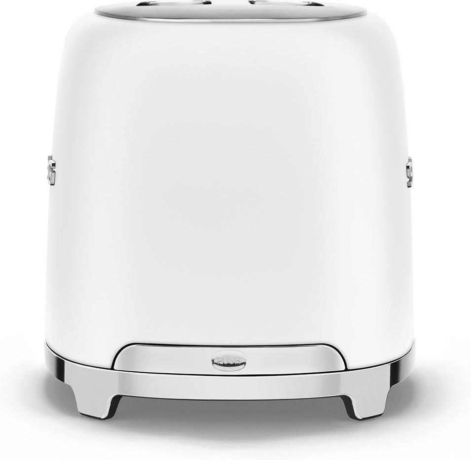 Smeg - 2 Slice 50's Style Toaster Matte White - TSF01WHMUS
