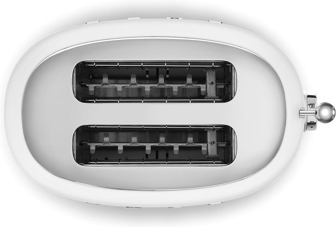Smeg - 2 Slice 50's Style Toaster Matte White - TSF01WHMUS