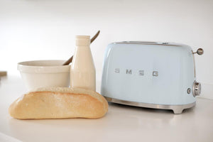 Smeg - 2 Slice 50's Style Toaster Pastel Blue - TSF01PBUS