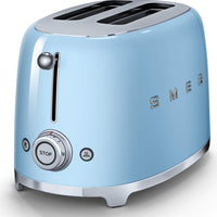 Smeg - 2 Slice 50's Style Toaster Pastel Blue - TSF01PBUS