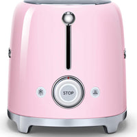 Smeg - 2 Slice 50's Style Toaster Pink - TSF01PKUS