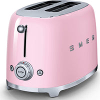 Smeg - 2 Slice 50's Style Toaster Pink - TSF01PKUS