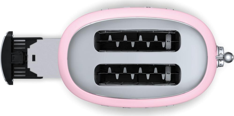 Smeg - 2 Slice 50's Style Toaster Pink - TSF01PKUS
