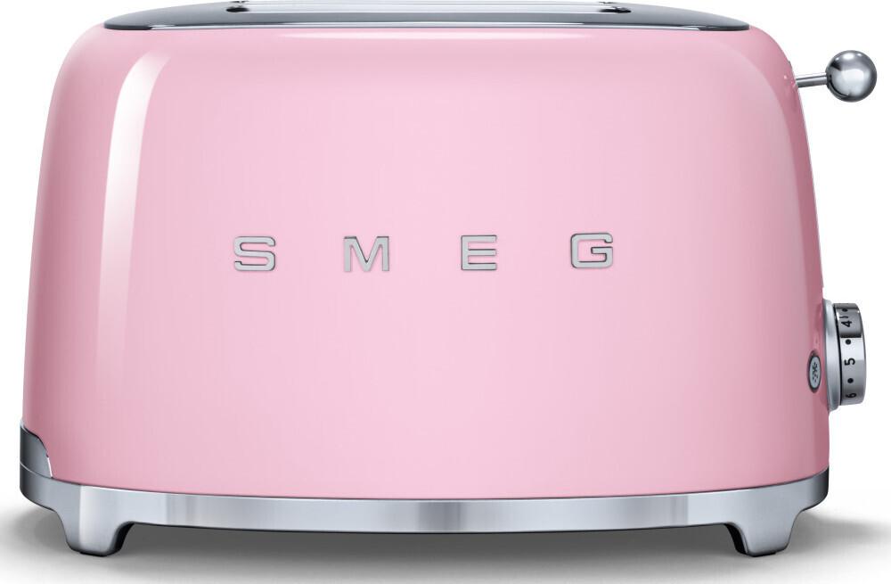 Smeg - 2 Slice 50's Style Toaster Pink - TSF01PKUS