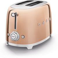 Smeg - 2 Slice 50's Style Toaster Rose Gold - TSF01RGUS