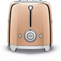 Smeg - 2 Slice 50's Style Toaster Rose Gold - TSF01RGUS