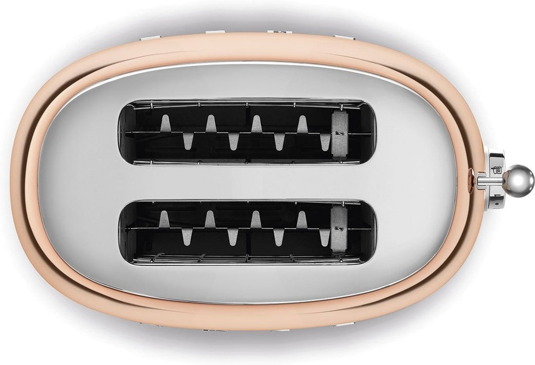 Smeg - 2 Slice 50's Style Toaster Rose Gold - TSF01RGUS