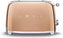 Smeg - 2 Slice 50's Style Toaster Rose Gold - TSF01RGUS