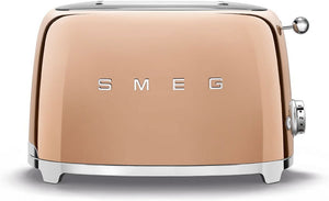 Smeg - 2 Slice 50's Style Toaster Rose Gold - TSF01RGUS