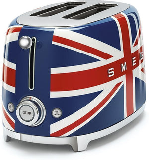 Smeg - 2 Slice 50's Style Toaster Union Jack - TSF01UJUS