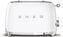 Smeg - 2 Slice 50's Style Toaster White - TSF01WHUS