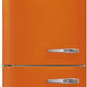 Smeg - 24" 50's Retro Style No Frost Refrigerator/Freezer Left Hinge Orange - FAB32ULOR3