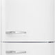 Smeg - 24" 50's Retro Style No Frost Refrigerator/Freezer Right Hinge White - FAB32URWH3