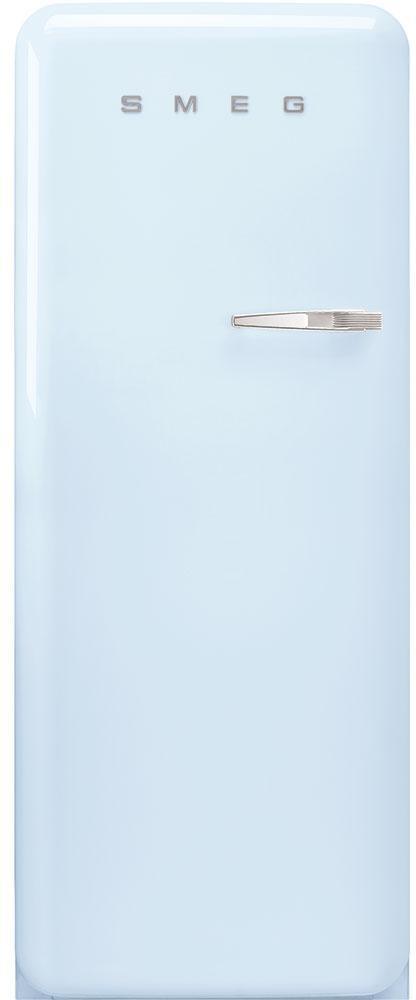 Smeg - 24" 50's Retro Style Refrigerator/Freezer Left Hinge Pastel Blue - FAB28ULPB3
