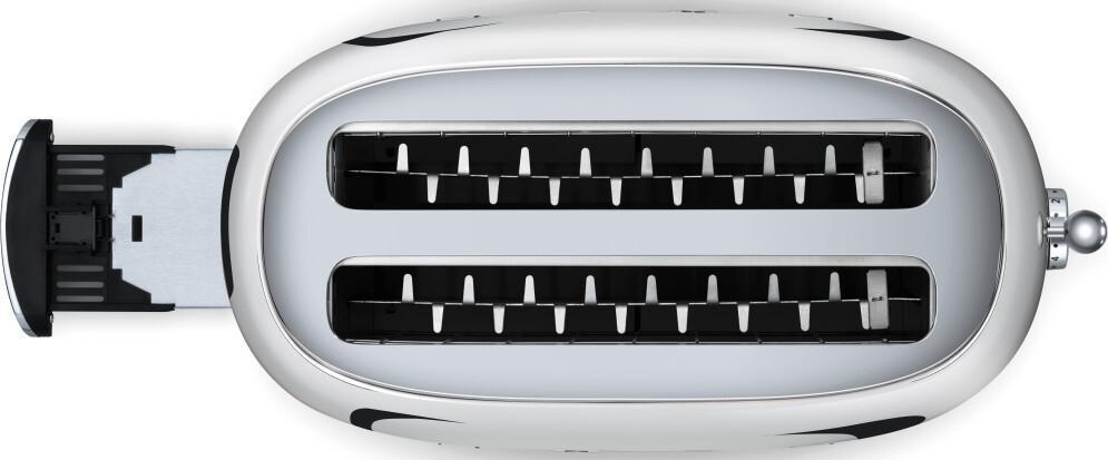 Smeg - 4 Slice 50's Style Toaster Chrome - TSF02SSUS
