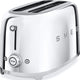 Smeg - 4 Slice 50's Style Toaster Chrome - TSF02SSUS