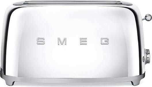 Smeg - 4 Slice 50's Style Toaster Chrome - TSF02SSUS