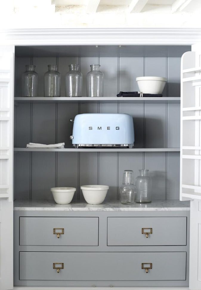 Smeg - 4 Slice 50's Style Toaster Pastel Blue - TSF02PBUS