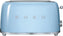 Smeg - 4 Slice 50's Style Toaster Pastel Blue - TSF02PBUS